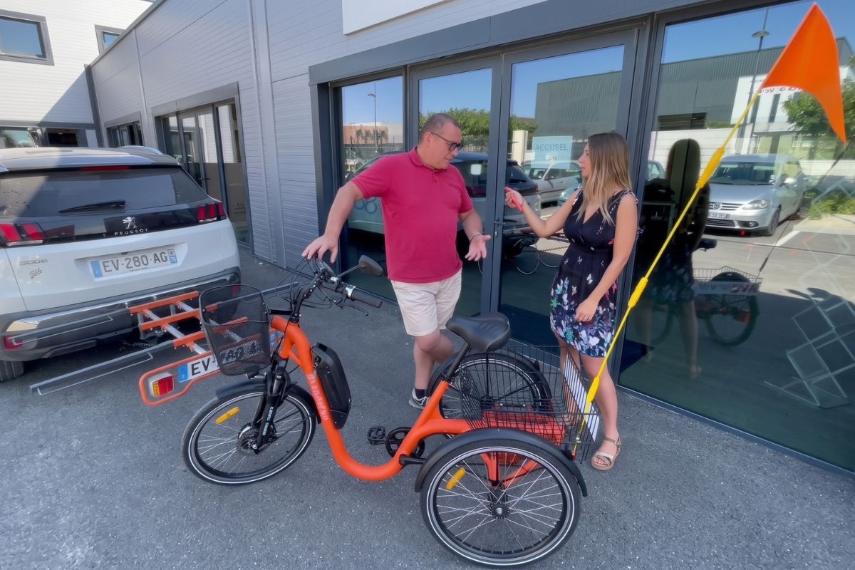 Video porte tricycle Damius Video porte tricycle Damius