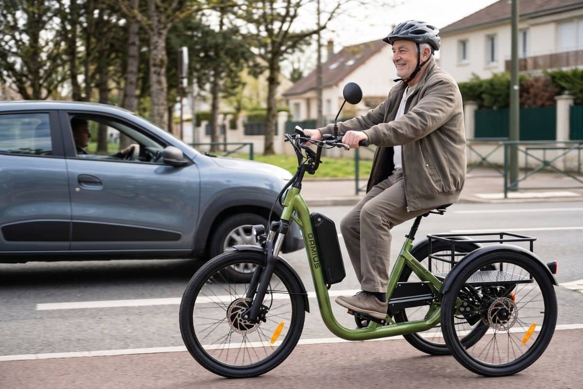 scooter electrique senior ou automobile